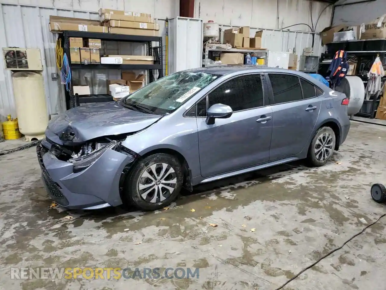 1 Photograph of a damaged car JTDEAMDE2N3004931 TOYOTA COROLLA 2022