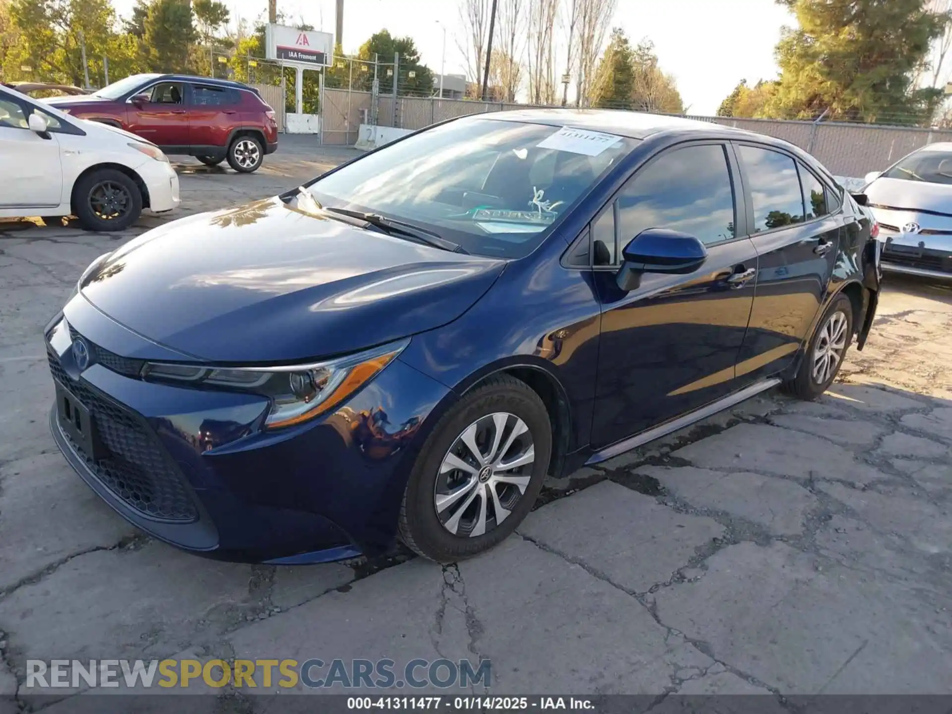 2 Photograph of a damaged car JTDEAMDE2NJ060864 TOYOTA COROLLA 2022
