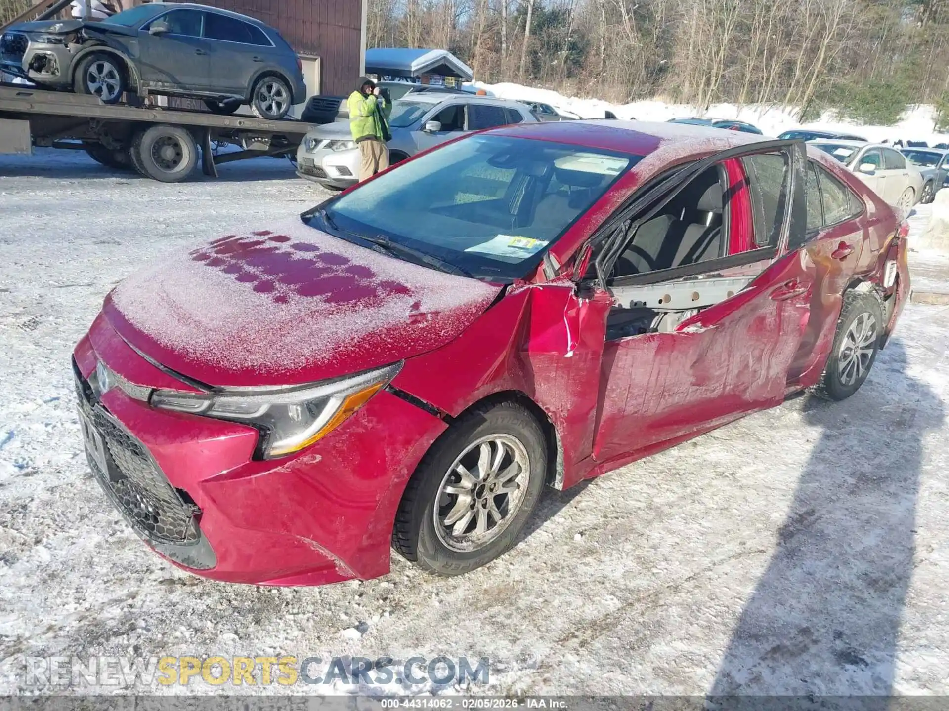 2 Photograph of a damaged car JTDEAMDEXNJ057579 TOYOTA COROLLA 2022