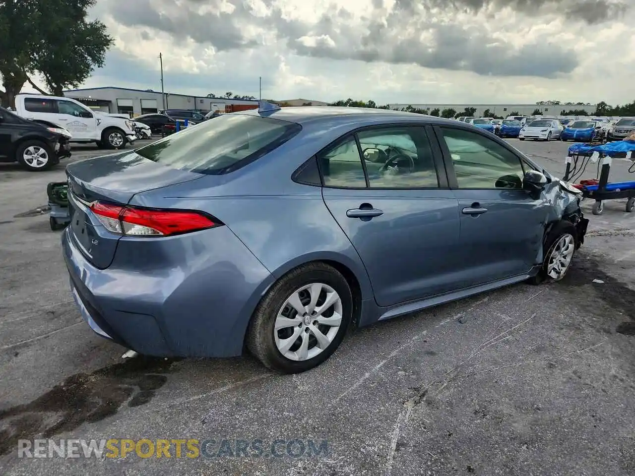 3 Photograph of a damaged car JTDEPMAE0N3000430 TOYOTA COROLLA 2022
