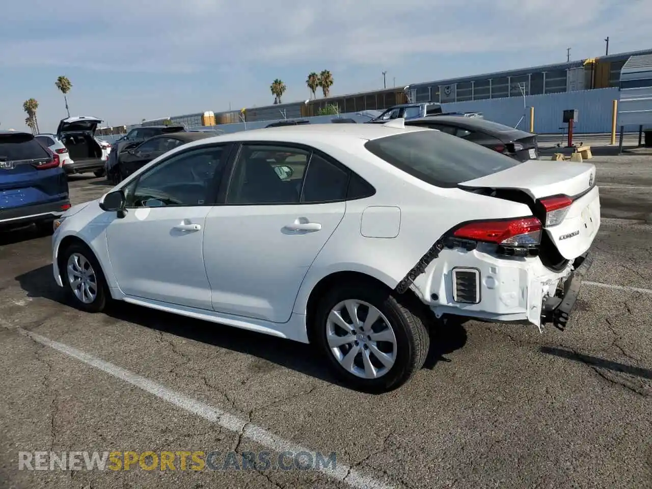 2 Photograph of a damaged car JTDEPMAE0N3017907 TOYOTA COROLLA 2022