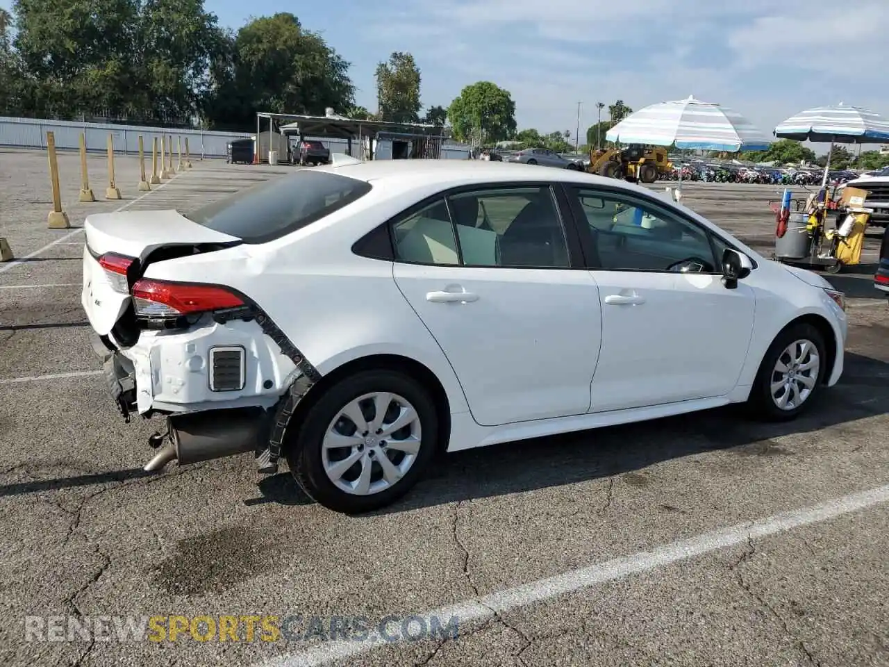 3 Photograph of a damaged car JTDEPMAE0N3017907 TOYOTA COROLLA 2022