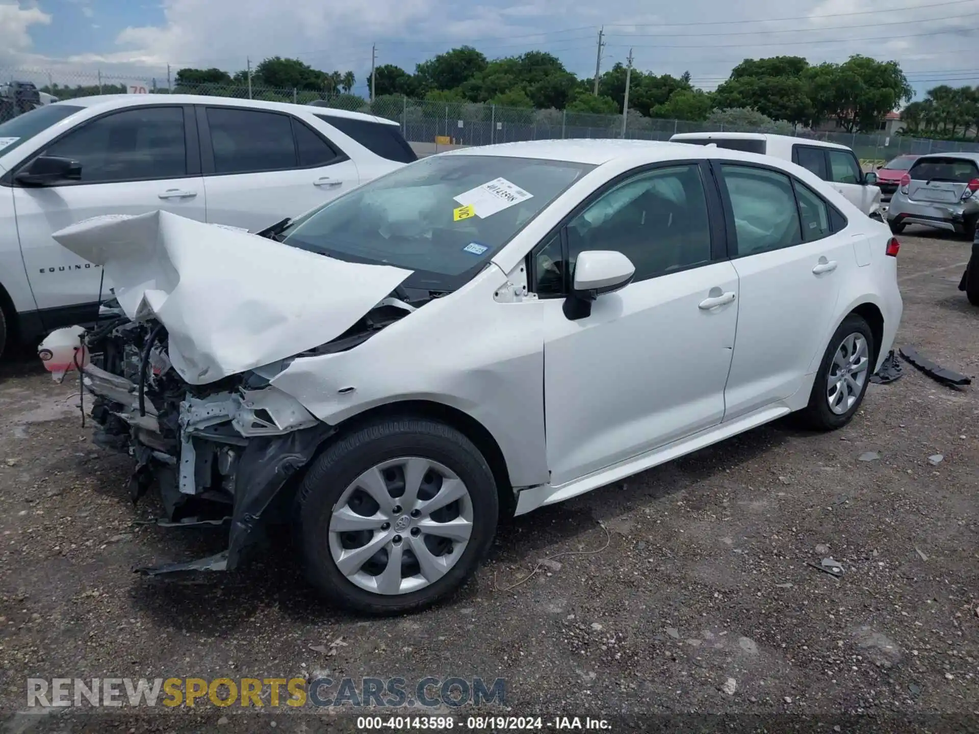2 Photograph of a damaged car JTDEPMAE0N3019902 TOYOTA COROLLA 2022