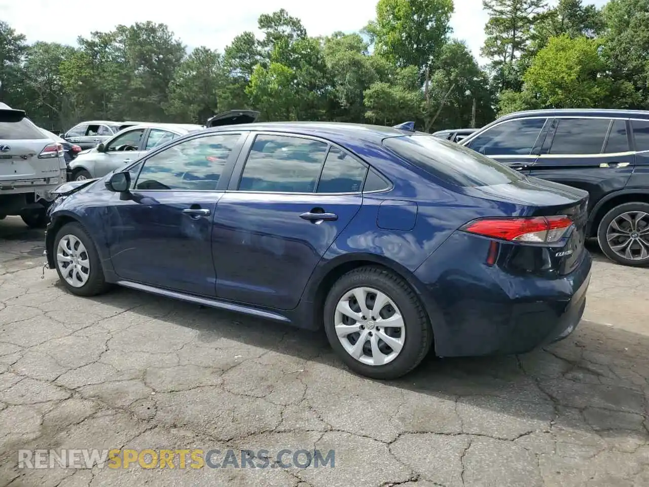 2 Photograph of a damaged car JTDEPMAE0NJ199569 TOYOTA COROLLA 2022