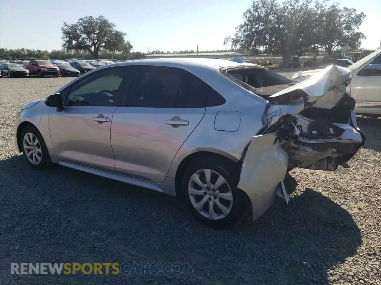 2 Photograph of a damaged car JTDEPMAE0NJ203166 TOYOTA COROLLA 2022