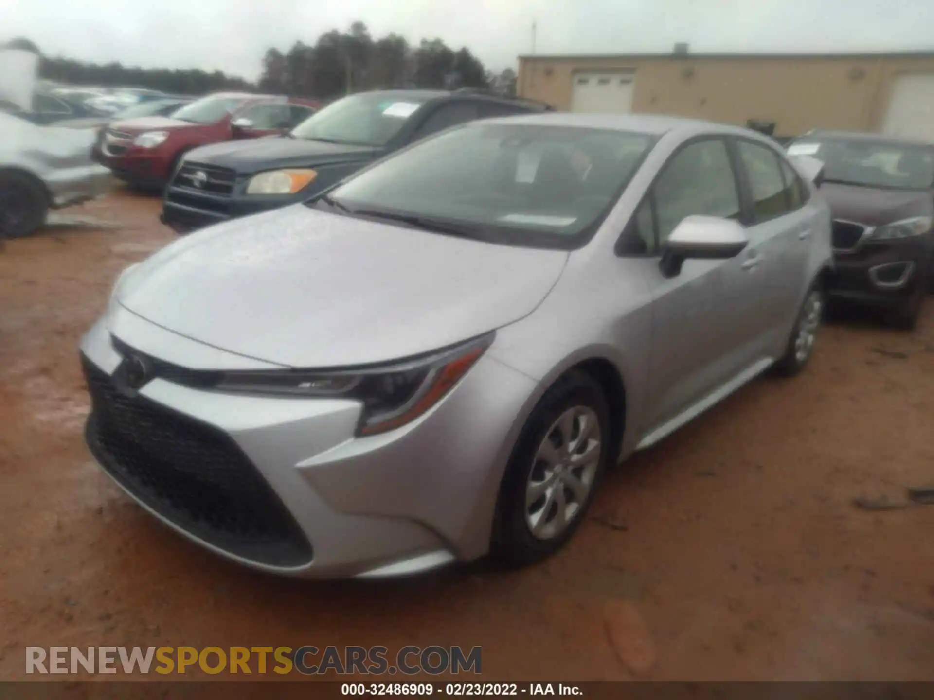 2 Photograph of a damaged car JTDEPMAE1N3002199 TOYOTA COROLLA 2022