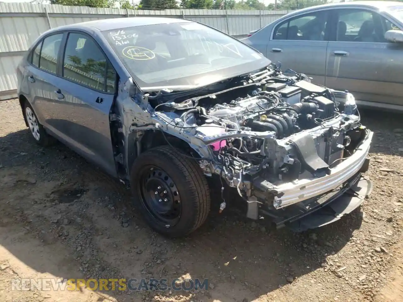 1 Photograph of a damaged car JTDEPMAE1N3010285 TOYOTA COROLLA 2022