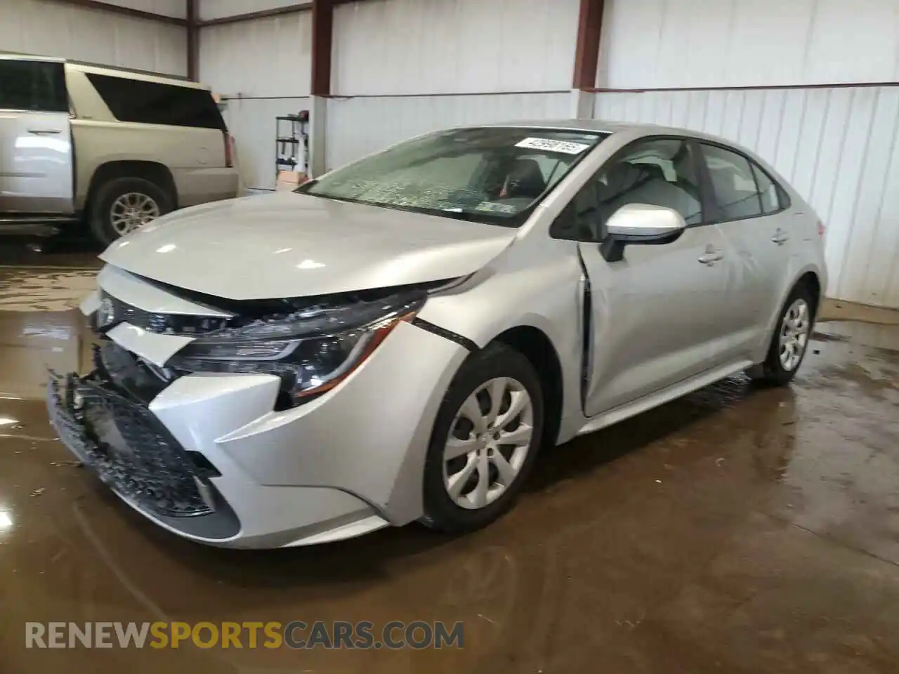 1 Photograph of a damaged car JTDEPMAE1N3013879 TOYOTA COROLLA 2022