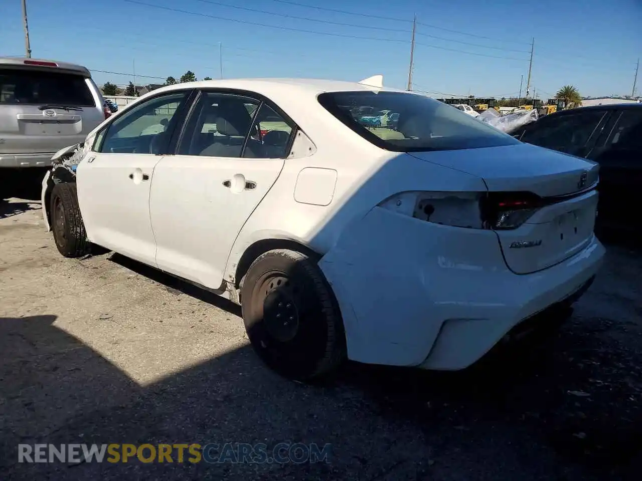 2 Photograph of a damaged car JTDEPMAE1N3015311 TOYOTA COROLLA 2022