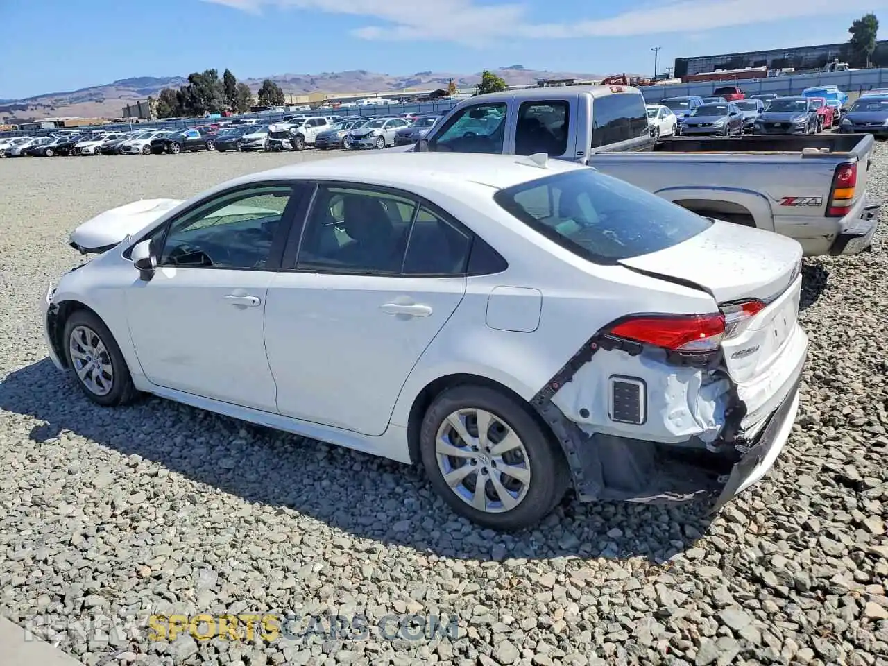 2 Photograph of a damaged car JTDEPMAE1N3016801 TOYOTA COROLLA 2022
