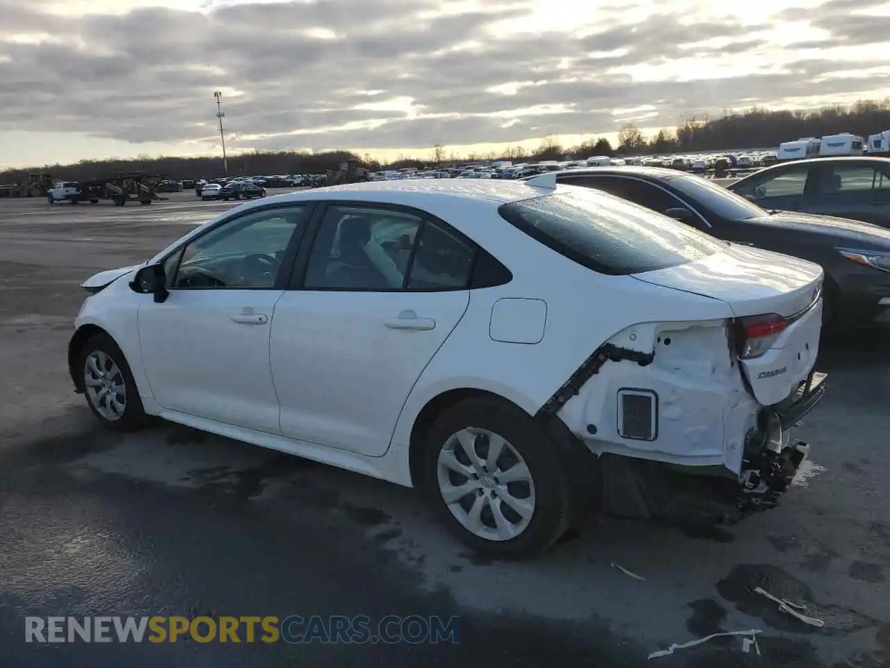 2 Photograph of a damaged car JTDEPMAE1N3017527 TOYOTA COROLLA 2022