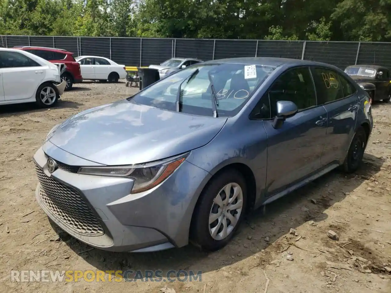 2 Photograph of a damaged car JTDEPMAE1NJ193165 TOYOTA COROLLA 2022
