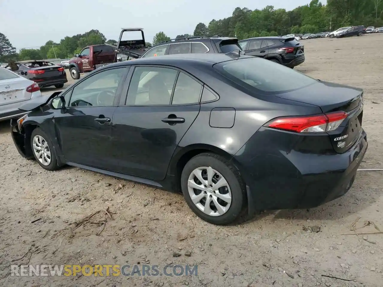 2 Photograph of a damaged car JTDEPMAE1NJ193425 TOYOTA COROLLA 2022
