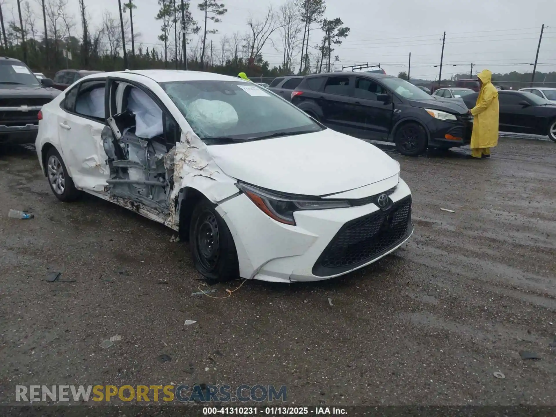 1 Photograph of a damaged car JTDEPMAE1NJ196941 TOYOTA COROLLA 2022