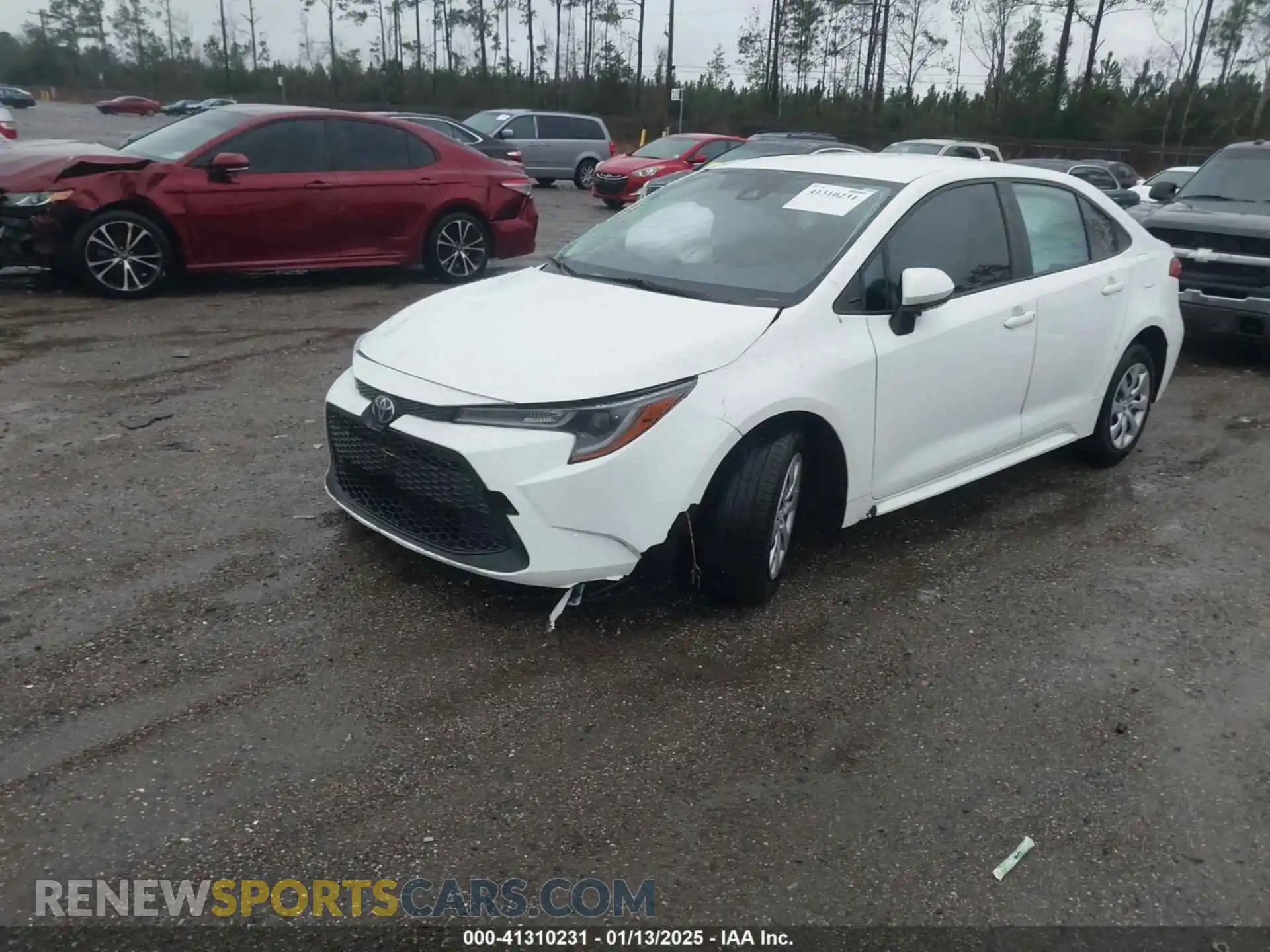 2 Photograph of a damaged car JTDEPMAE1NJ196941 TOYOTA COROLLA 2022