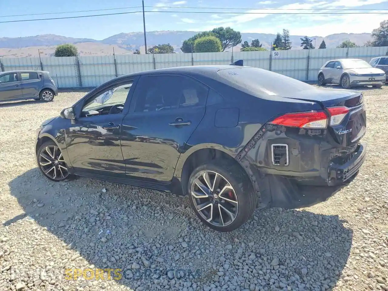 2 Photograph of a damaged car JTDEPMAE1NJ213320 TOYOTA COROLLA 2022