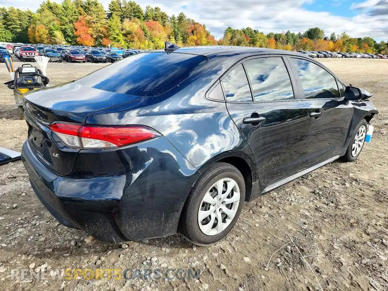 3 Photograph of a damaged car JTDEPMAE1NJ219683 TOYOTA COROLLA 2022