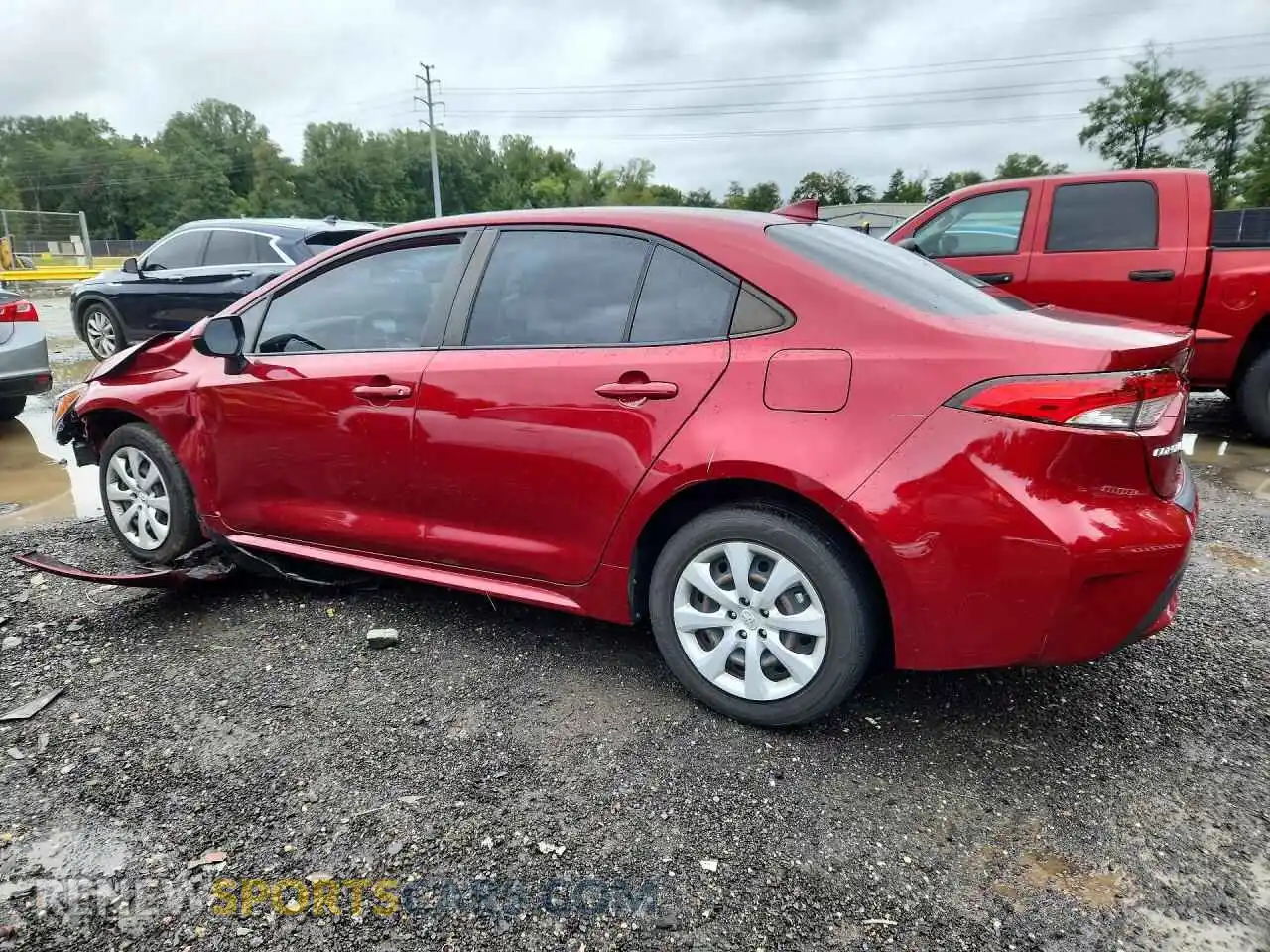 2 Photograph of a damaged car JTDEPMAE1NJ220767 TOYOTA COROLLA 2022
