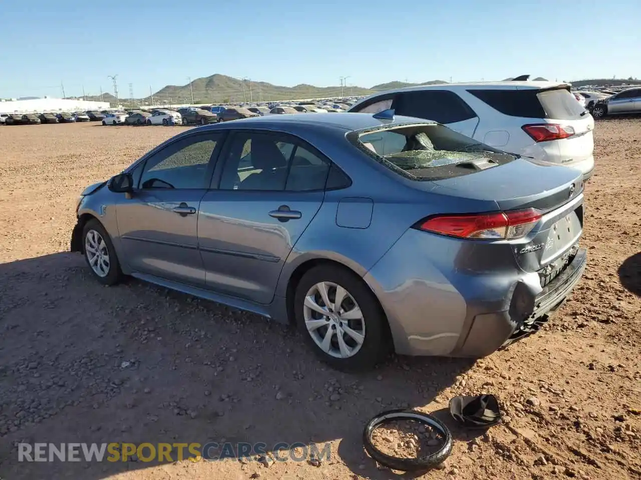 2 Photograph of a damaged car JTDEPMAE2N3003443 TOYOTA COROLLA 2022