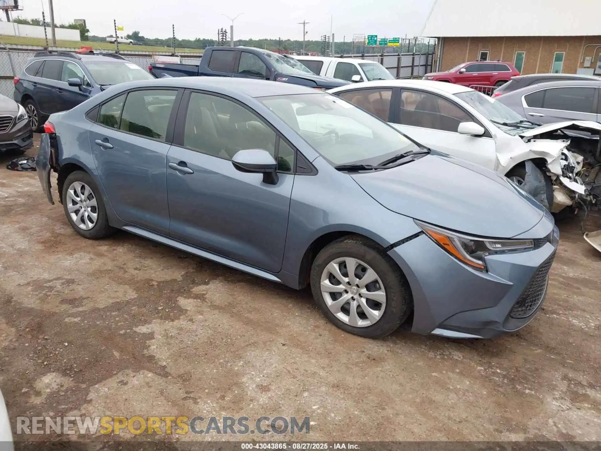 1 Photograph of a damaged car JTDEPMAE2N3012885 TOYOTA COROLLA 2022