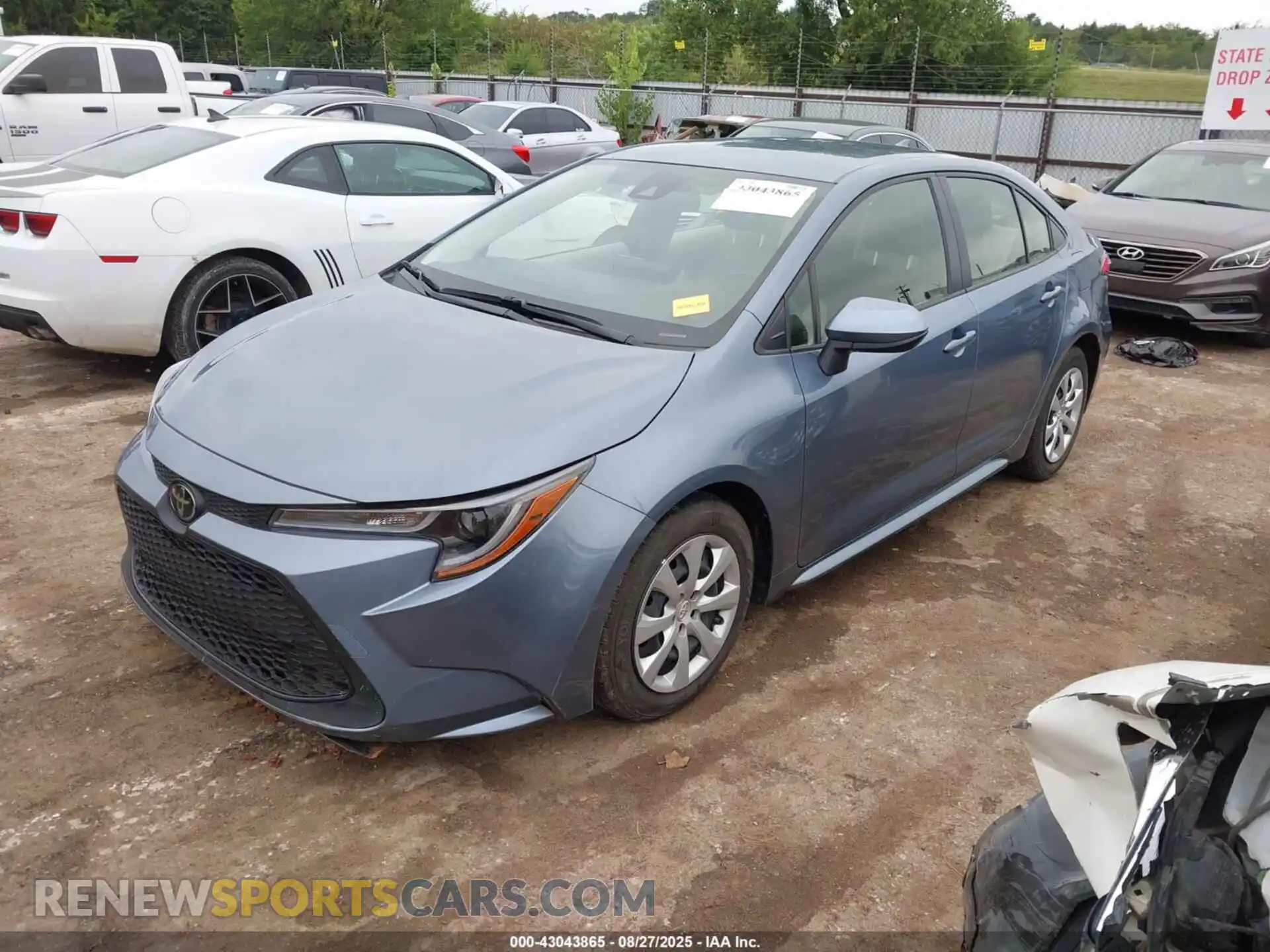 2 Photograph of a damaged car JTDEPMAE2N3012885 TOYOTA COROLLA 2022