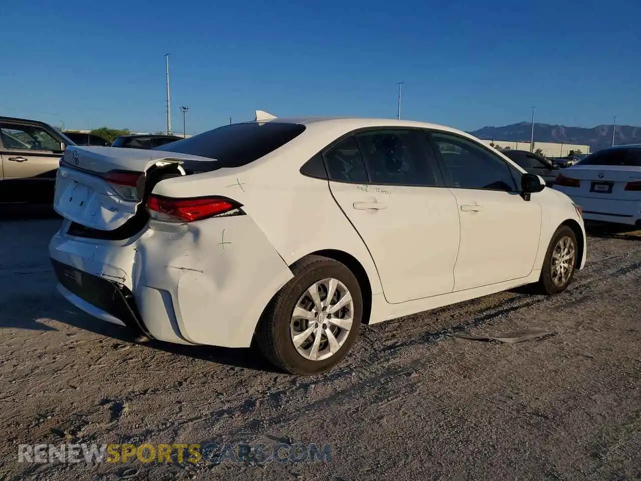 3 Photograph of a damaged car JTDEPMAE2N3013308 TOYOTA COROLLA 2022