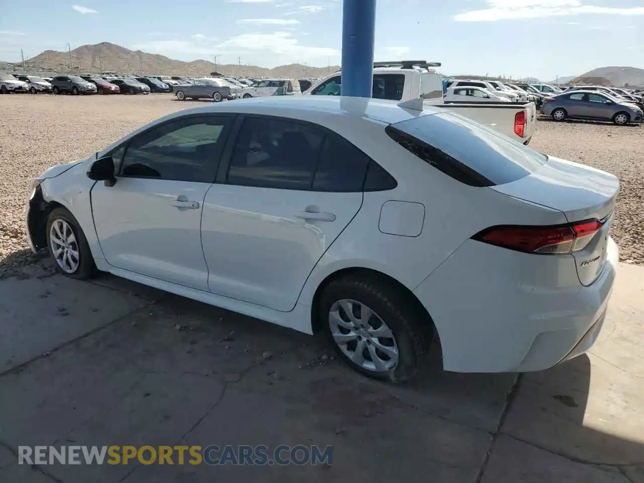 2 Photograph of a damaged car JTDEPMAE2N3013518 TOYOTA COROLLA 2022