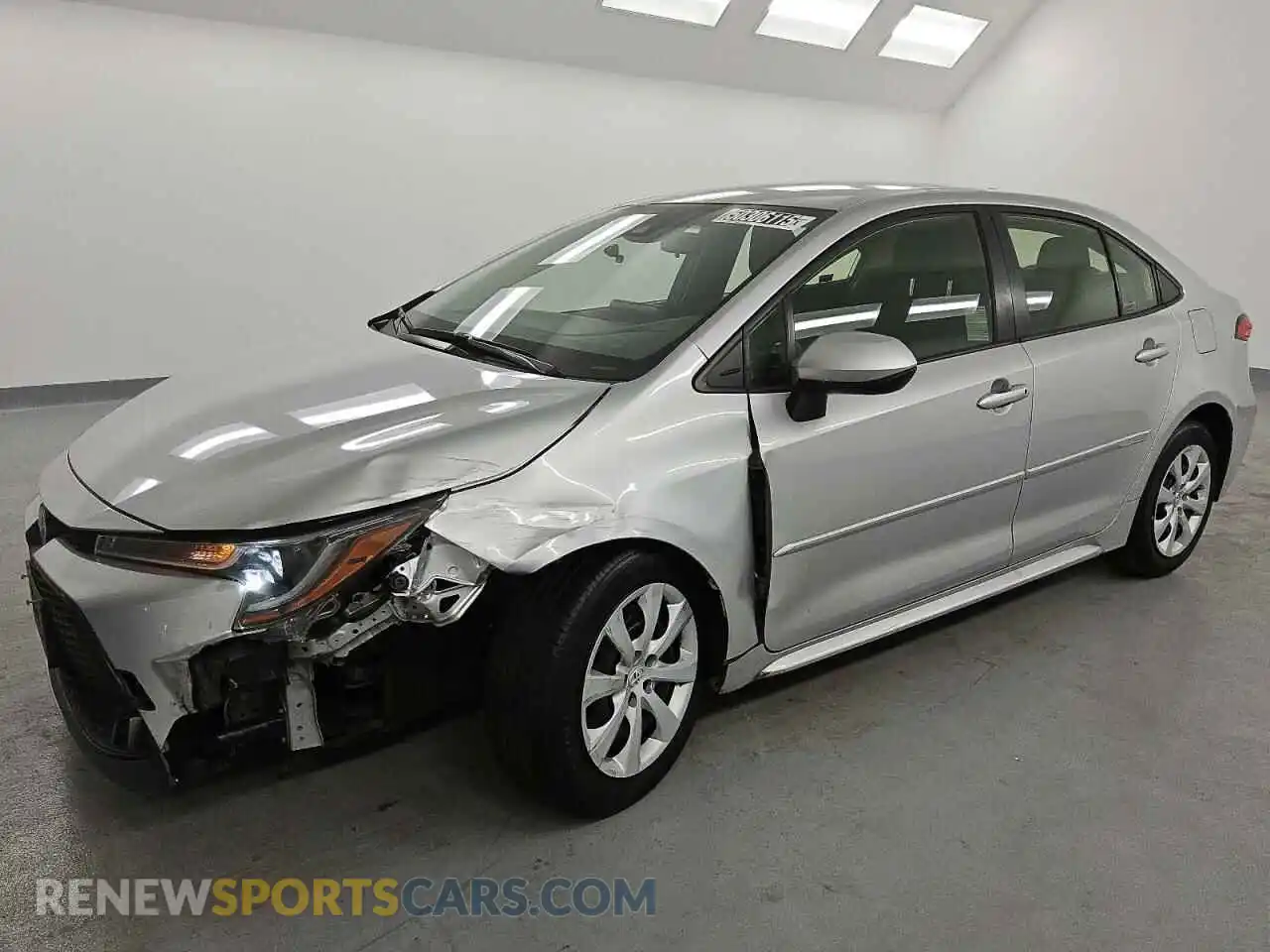 1 Photograph of a damaged car JTDEPMAE2N3014510 TOYOTA COROLLA 2022