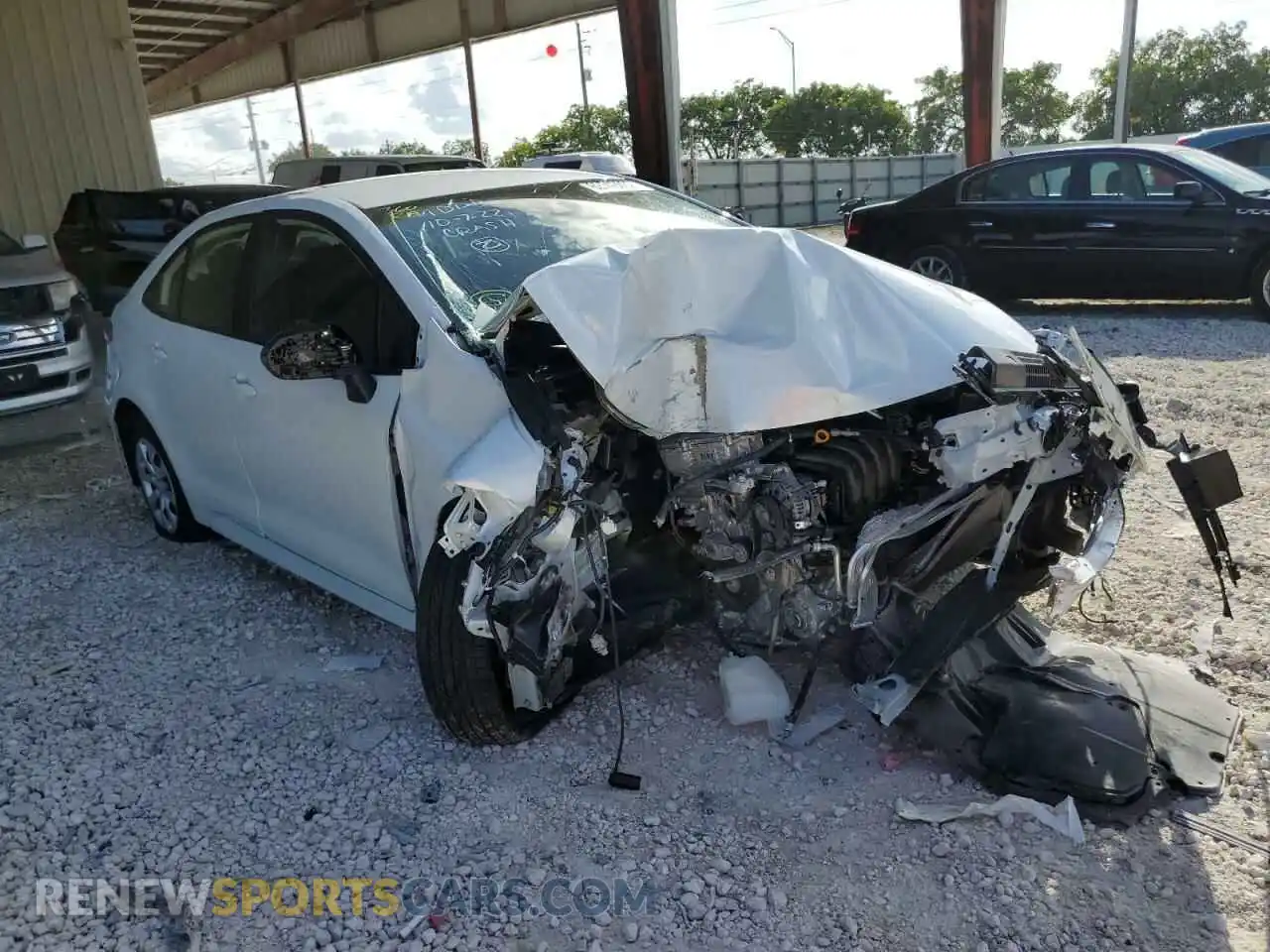 1 Photograph of a damaged car JTDEPMAE2N3017620 TOYOTA COROLLA 2022