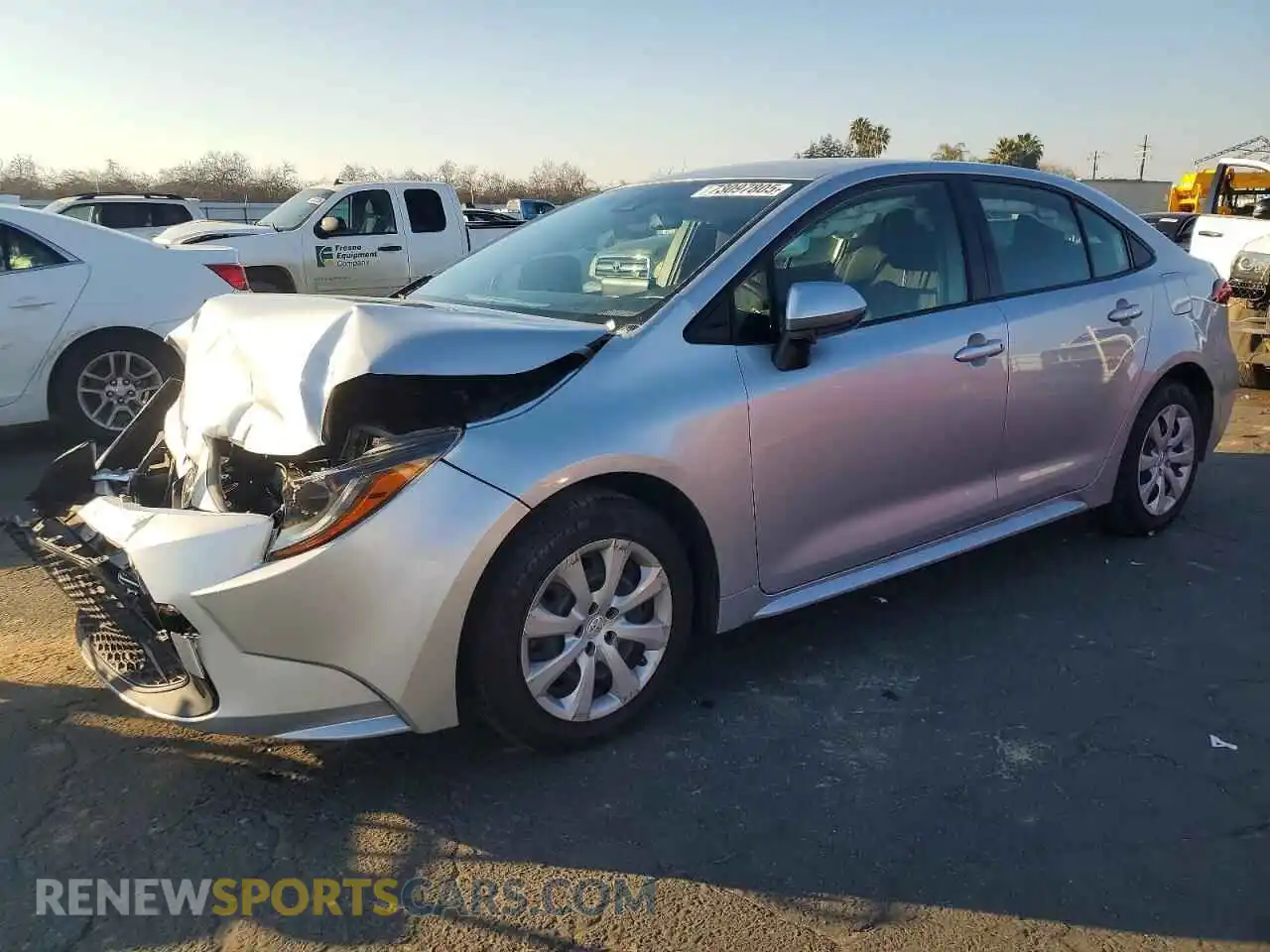 1 Photograph of a damaged car JTDEPMAE2N3017696 TOYOTA COROLLA 2022