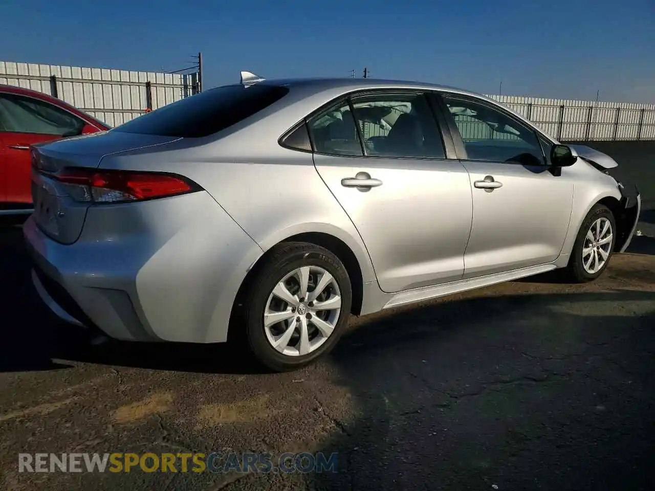 3 Photograph of a damaged car JTDEPMAE2N3017696 TOYOTA COROLLA 2022