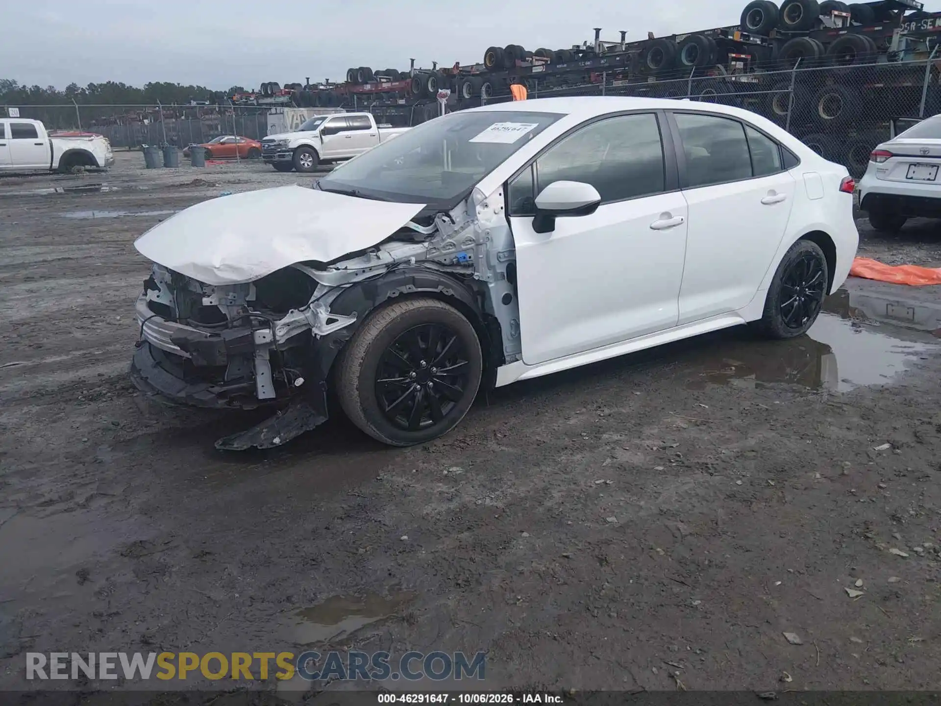 2 fotografías del automóvil dañado JTDEPMAE2N3019271 TOYOTA COROLLA 2022