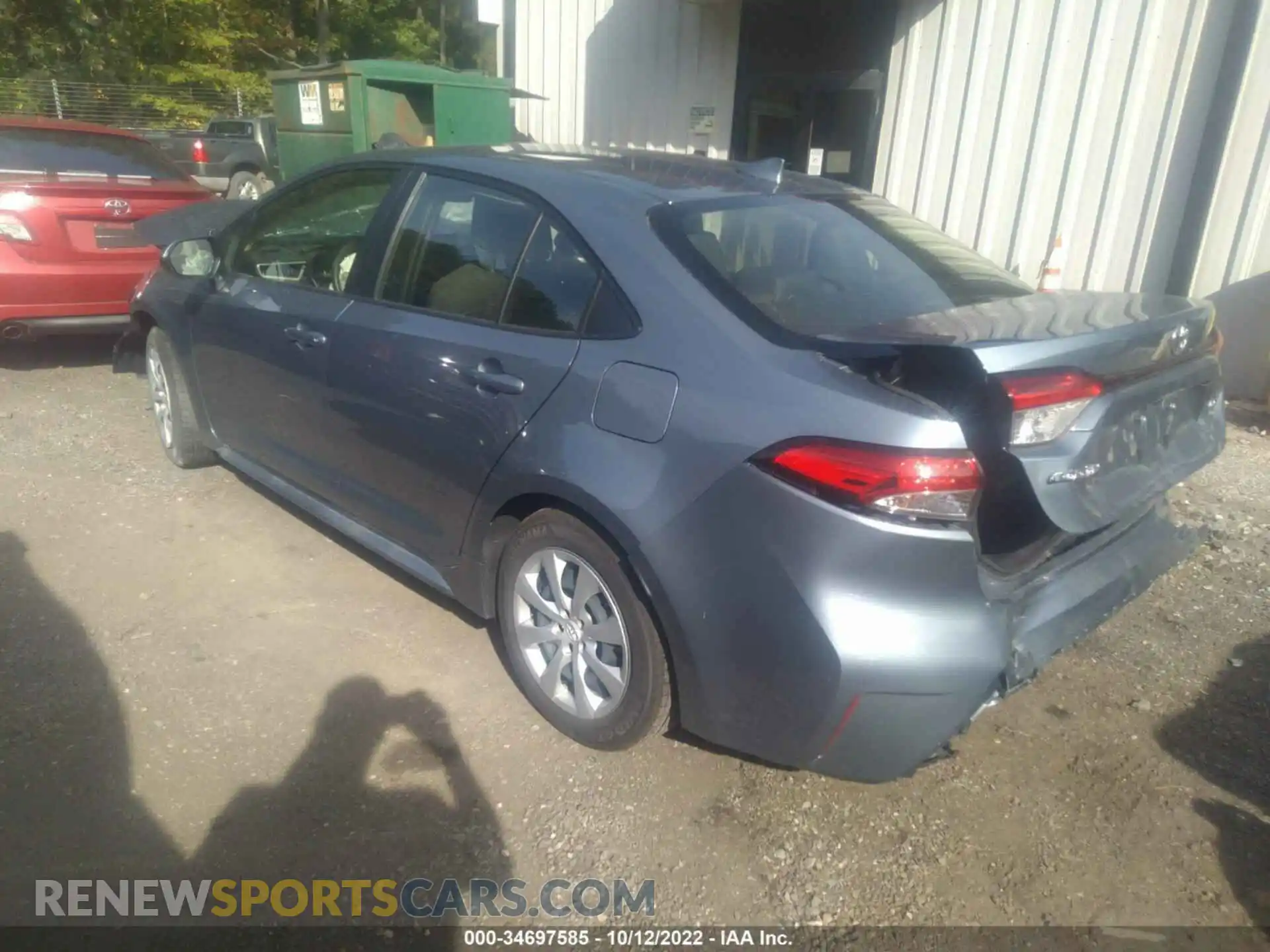 3 fotografías del automóvil dañado JTDEPMAE2N3019531 TOYOTA COROLLA 2022