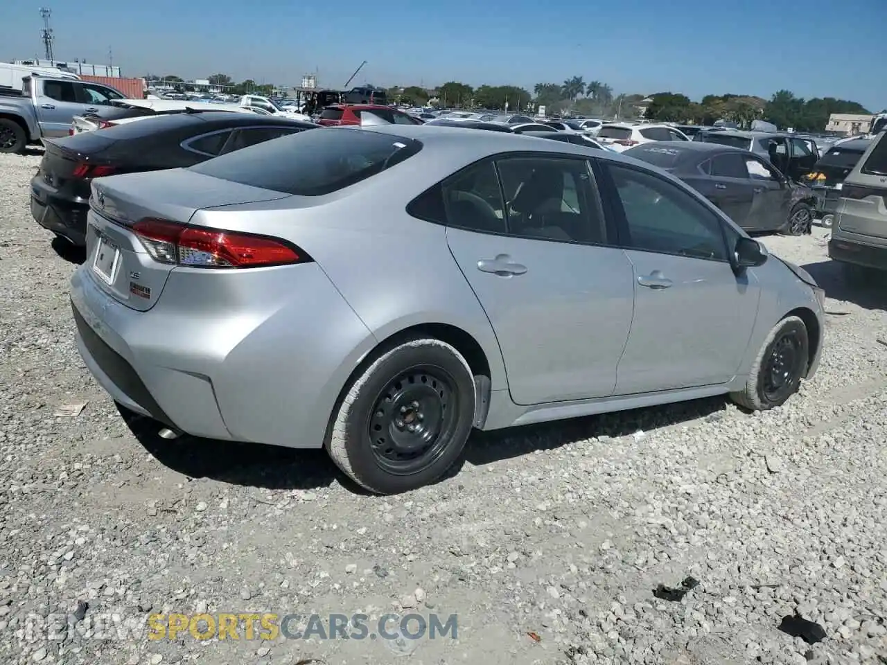 3 Photograph of a damaged car JTDEPMAE2N3030819 TOYOTA COROLLA 2022