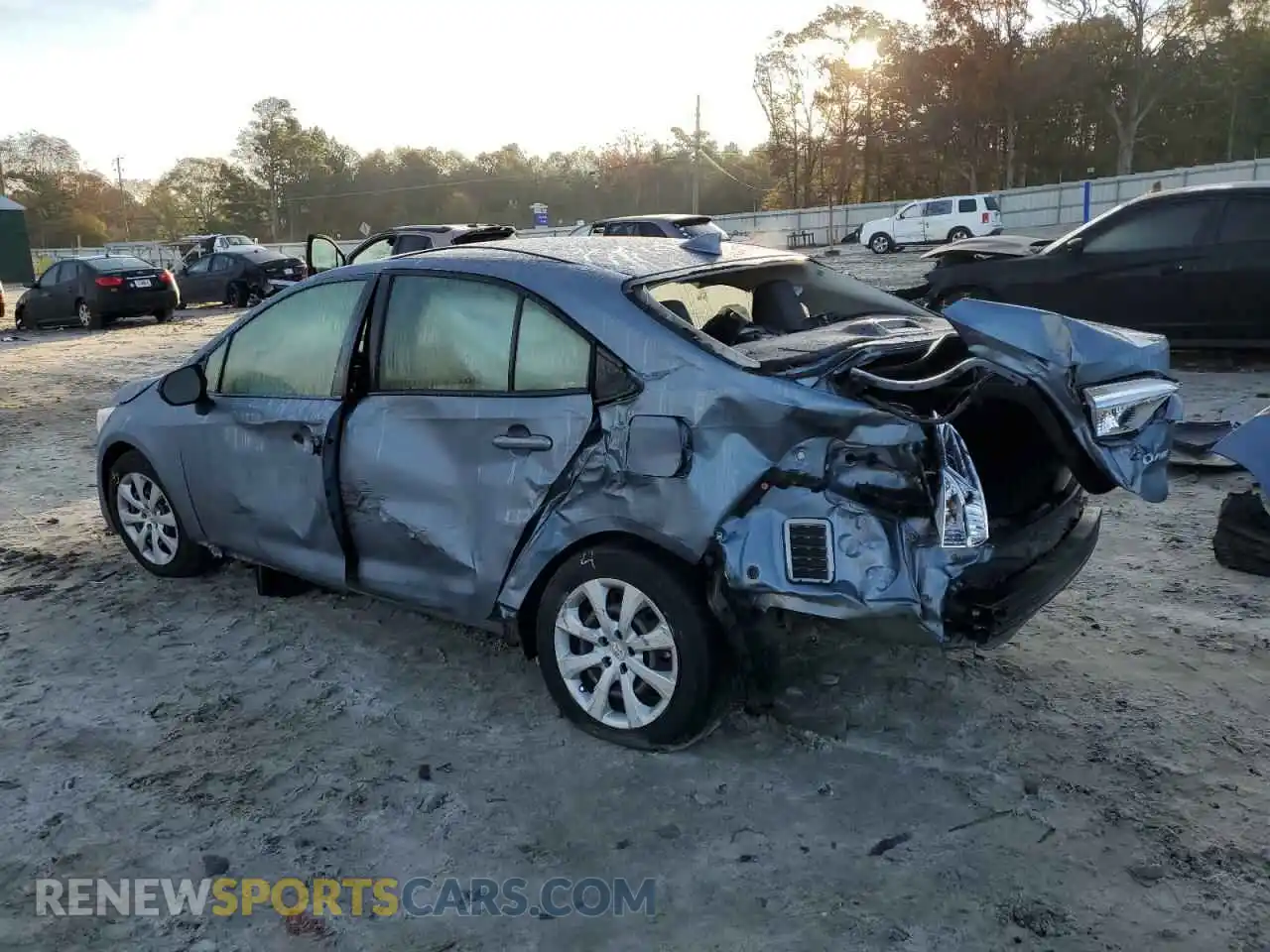 2 Photograph of a damaged car JTDEPMAE2NJ194874 TOYOTA COROLLA 2022