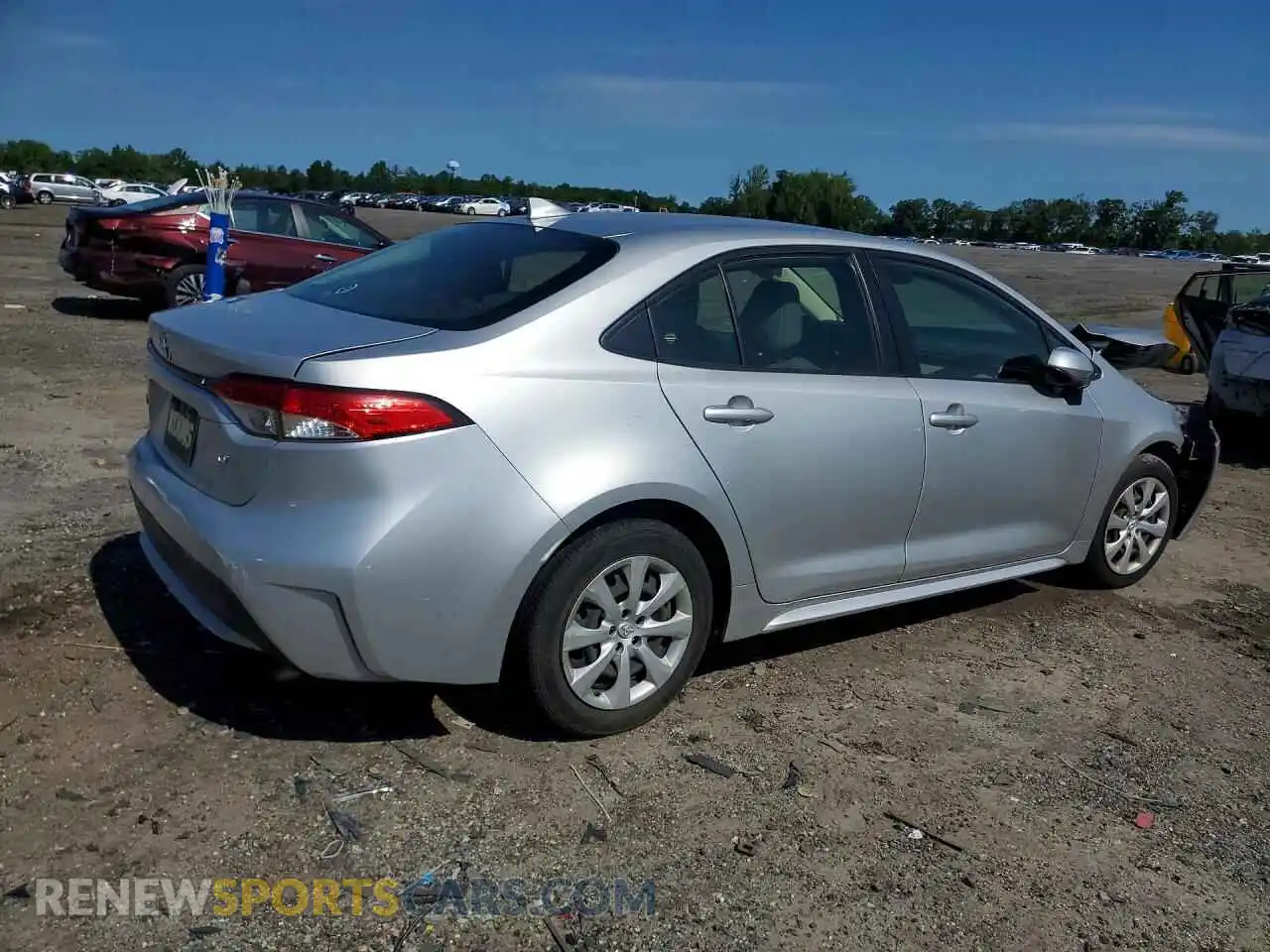 3 Photograph of a damaged car JTDEPMAE2NJ199797 TOYOTA COROLLA 2022