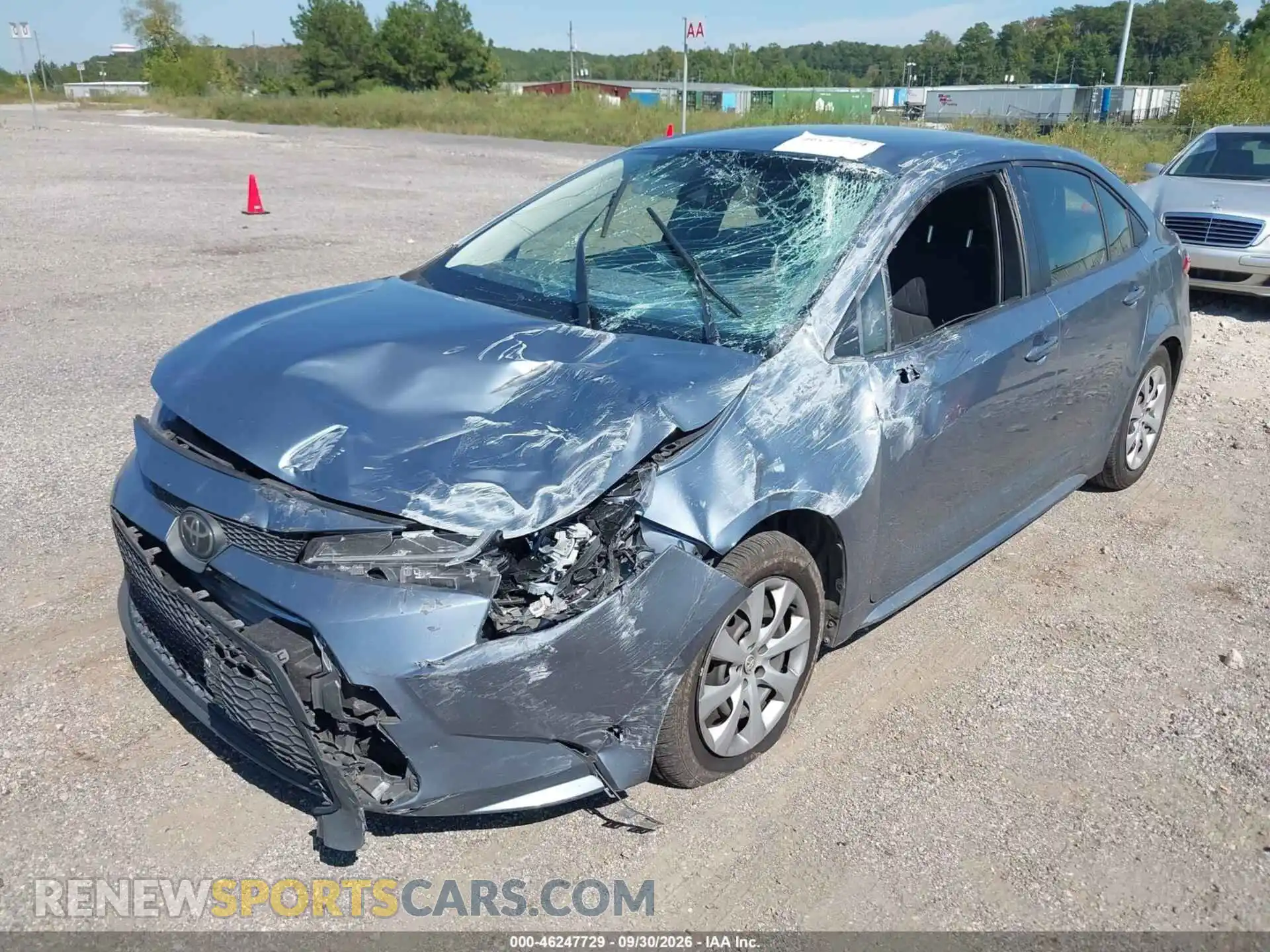 2 Photograph of a damaged car JTDEPMAE2NJ204254 TOYOTA COROLLA 2022