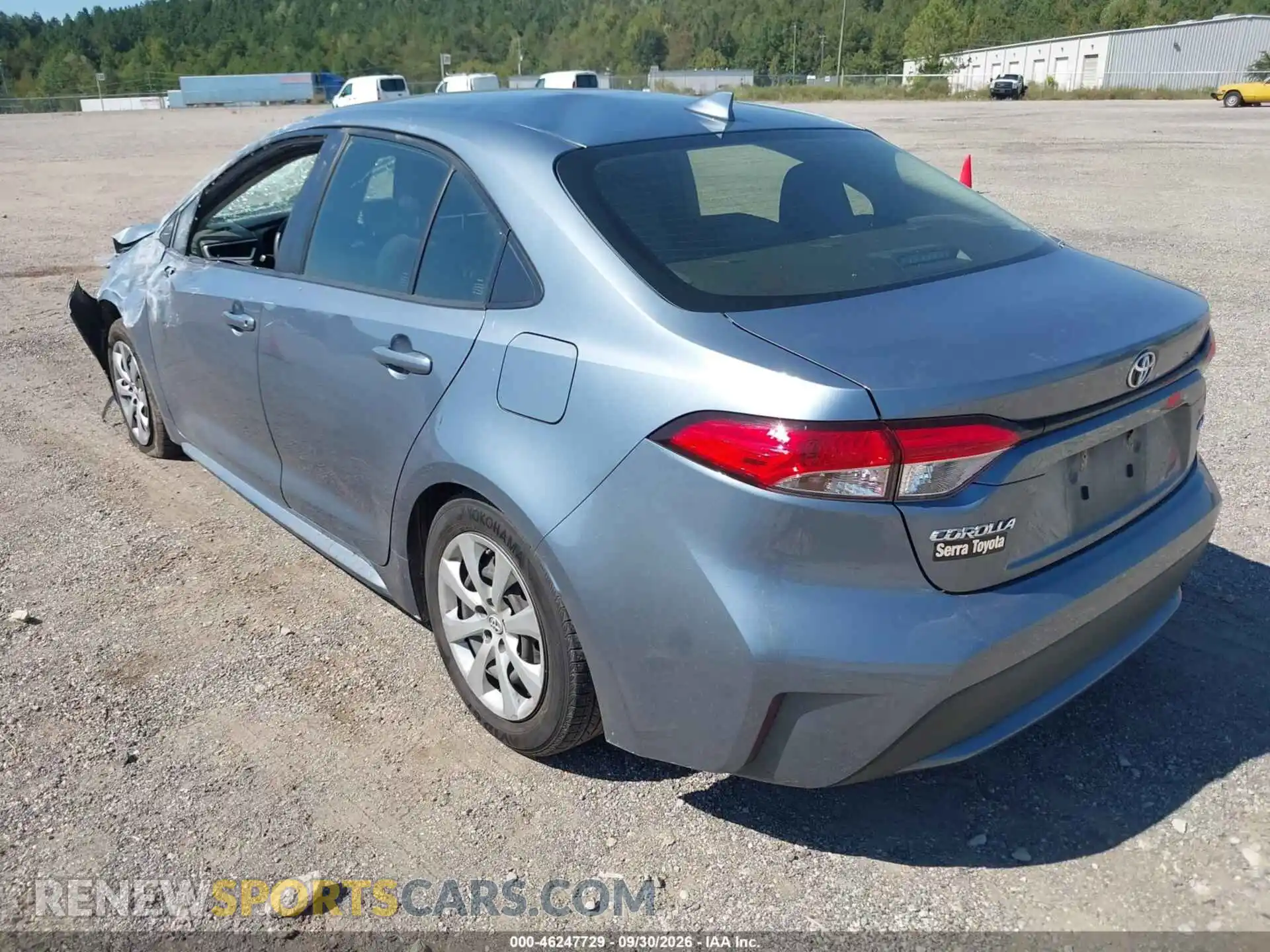 3 Photograph of a damaged car JTDEPMAE2NJ204254 TOYOTA COROLLA 2022