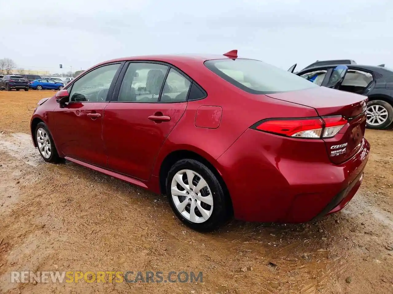 2 fotografías del automóvil dañado JTDEPMAE2NJ208269 TOYOTA COROLLA 2022