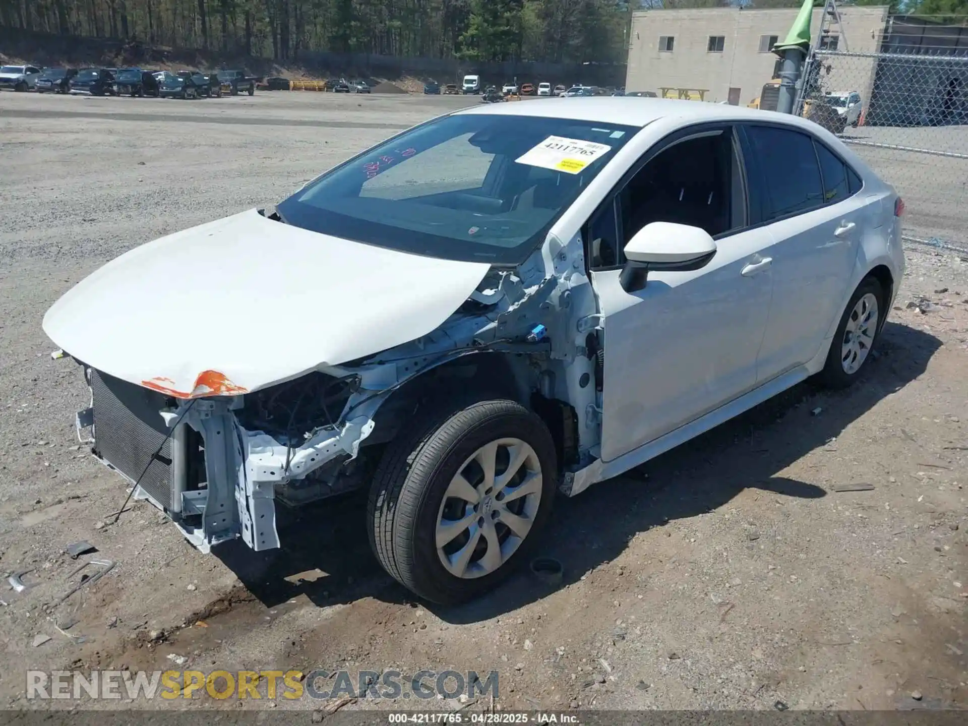 2 Photograph of a damaged car JTDEPMAE2NJ209132 TOYOTA COROLLA 2022