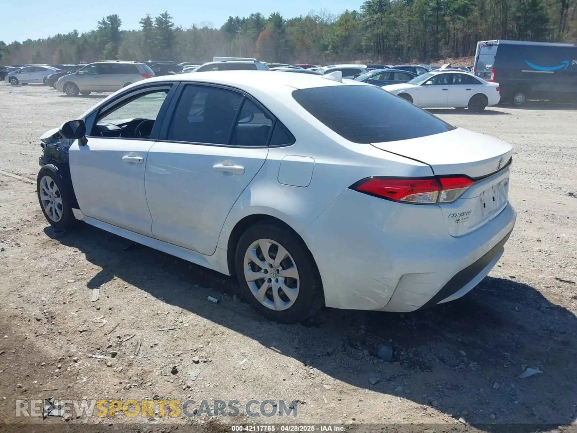 3 Photograph of a damaged car JTDEPMAE2NJ209132 TOYOTA COROLLA 2022