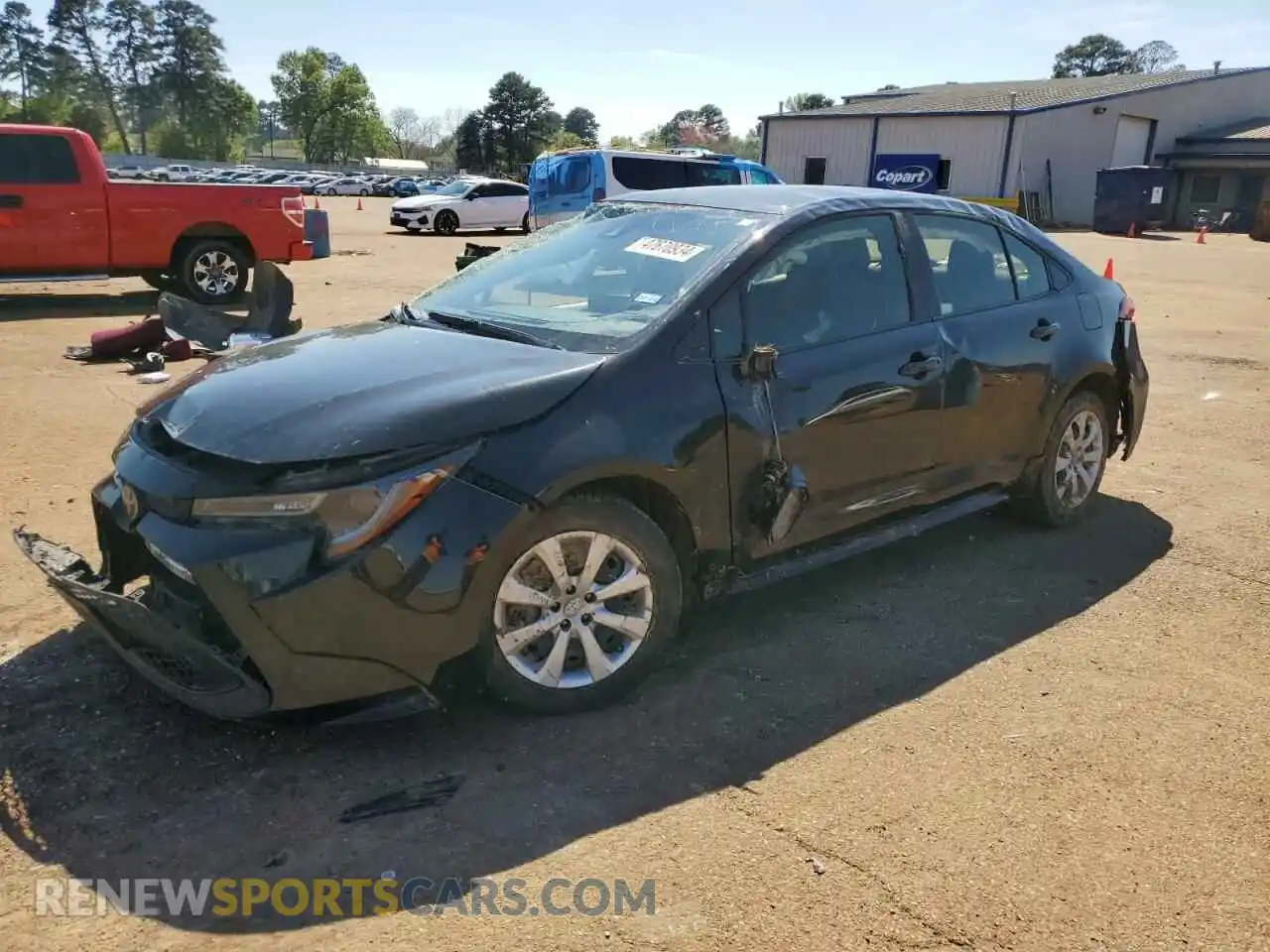 1 Photograph of a damaged car JTDEPMAE2NJ209874 TOYOTA COROLLA 2022