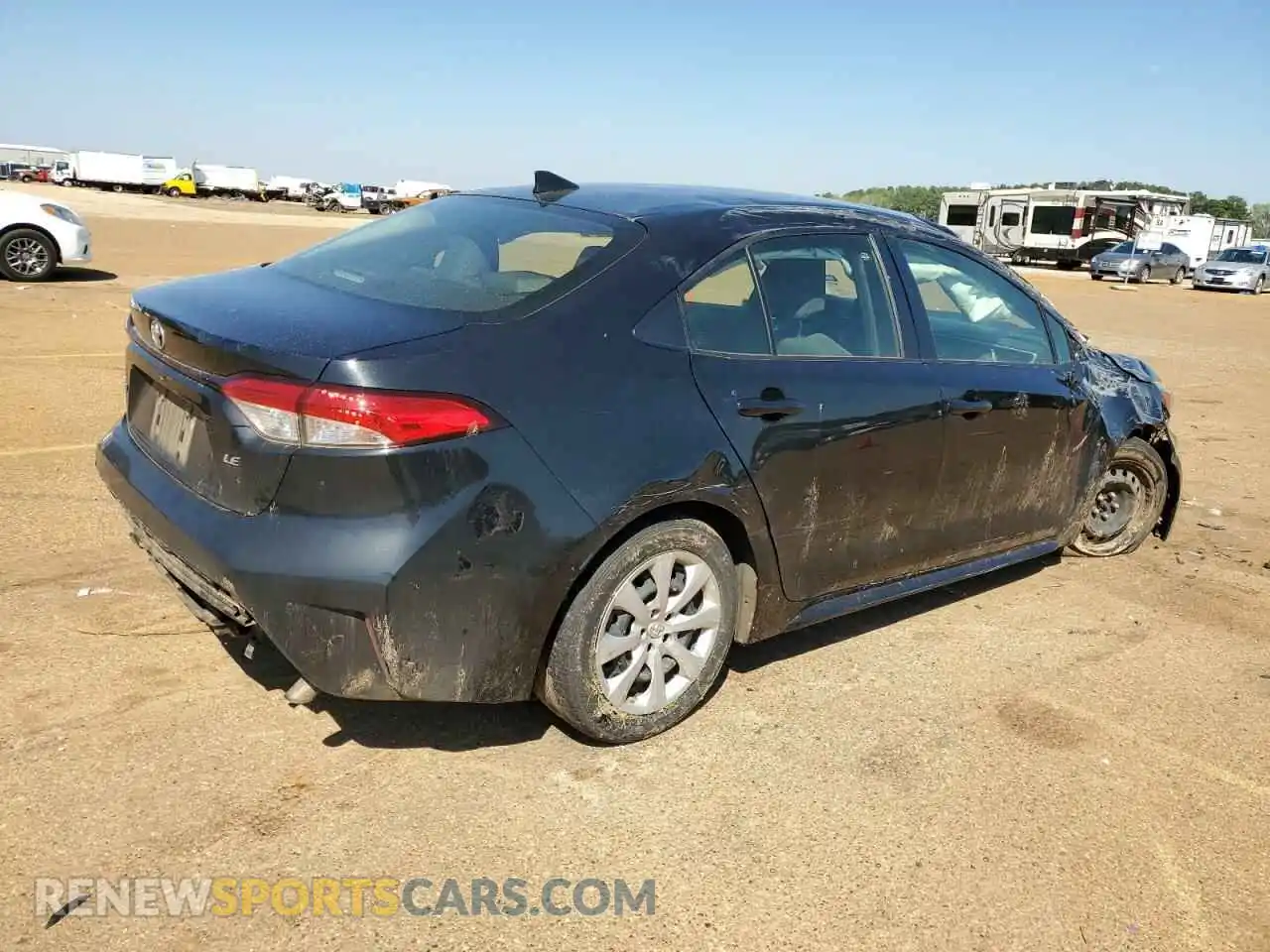 3 Photograph of a damaged car JTDEPMAE2NJ209874 TOYOTA COROLLA 2022