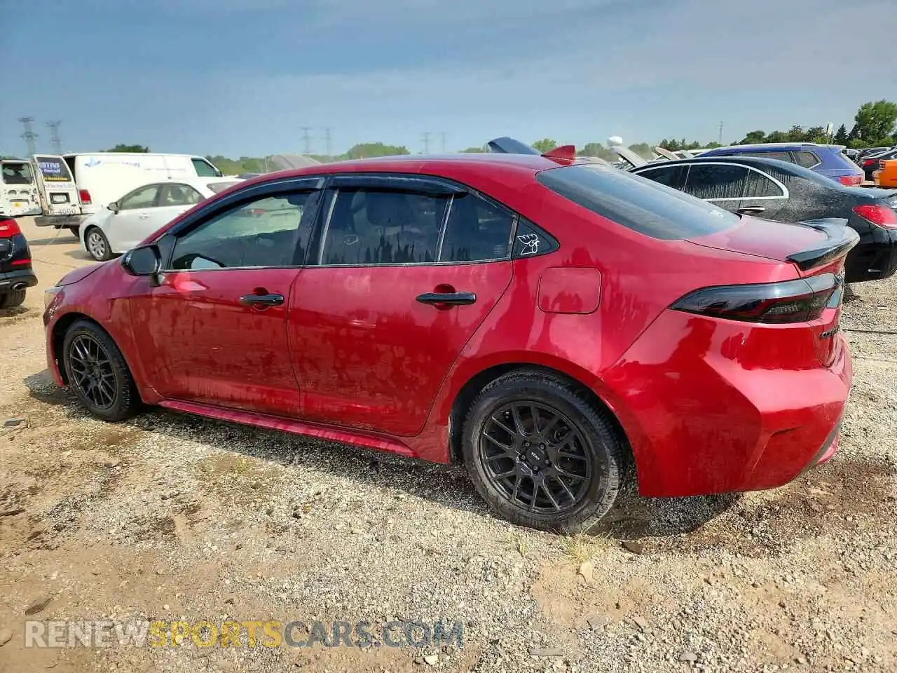 2 Photograph of a damaged car JTDEPMAE2NJ210894 TOYOTA COROLLA 2022