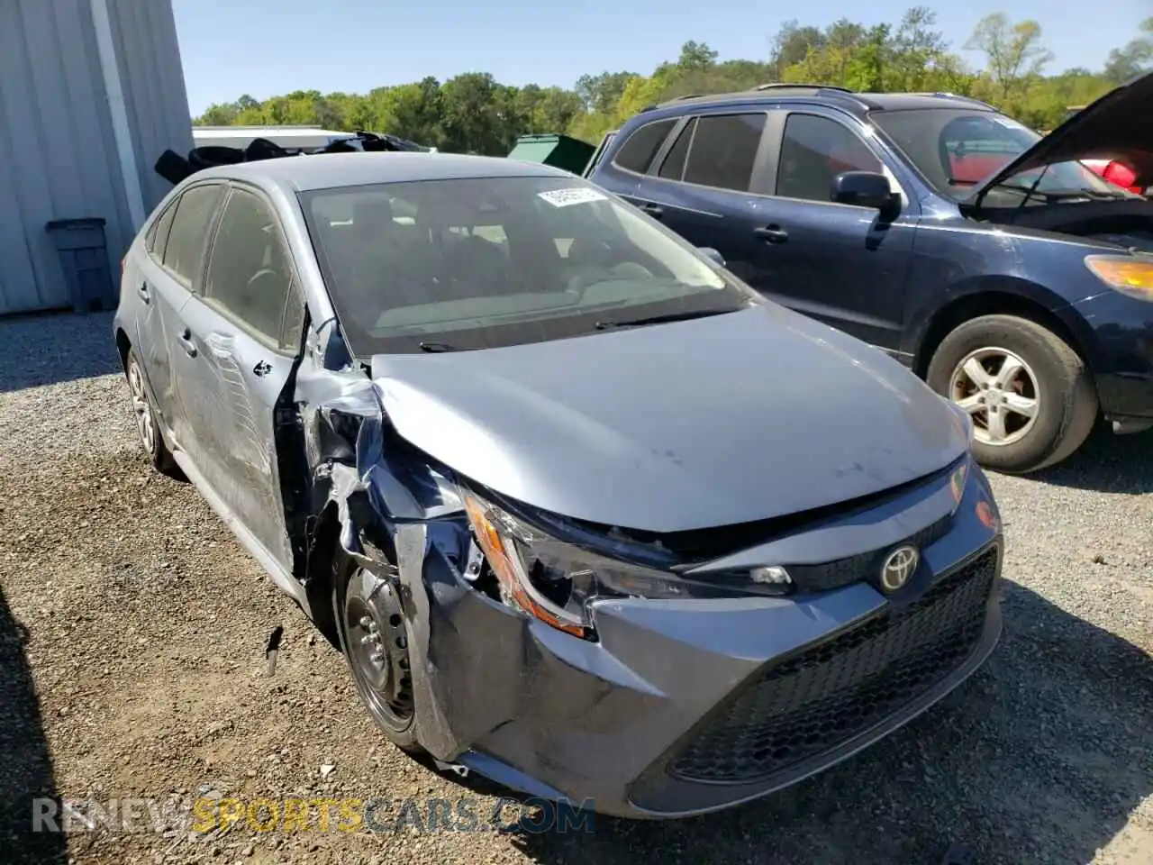 1 Photograph of a damaged car JTDEPMAE2NJ213830 TOYOTA COROLLA 2022