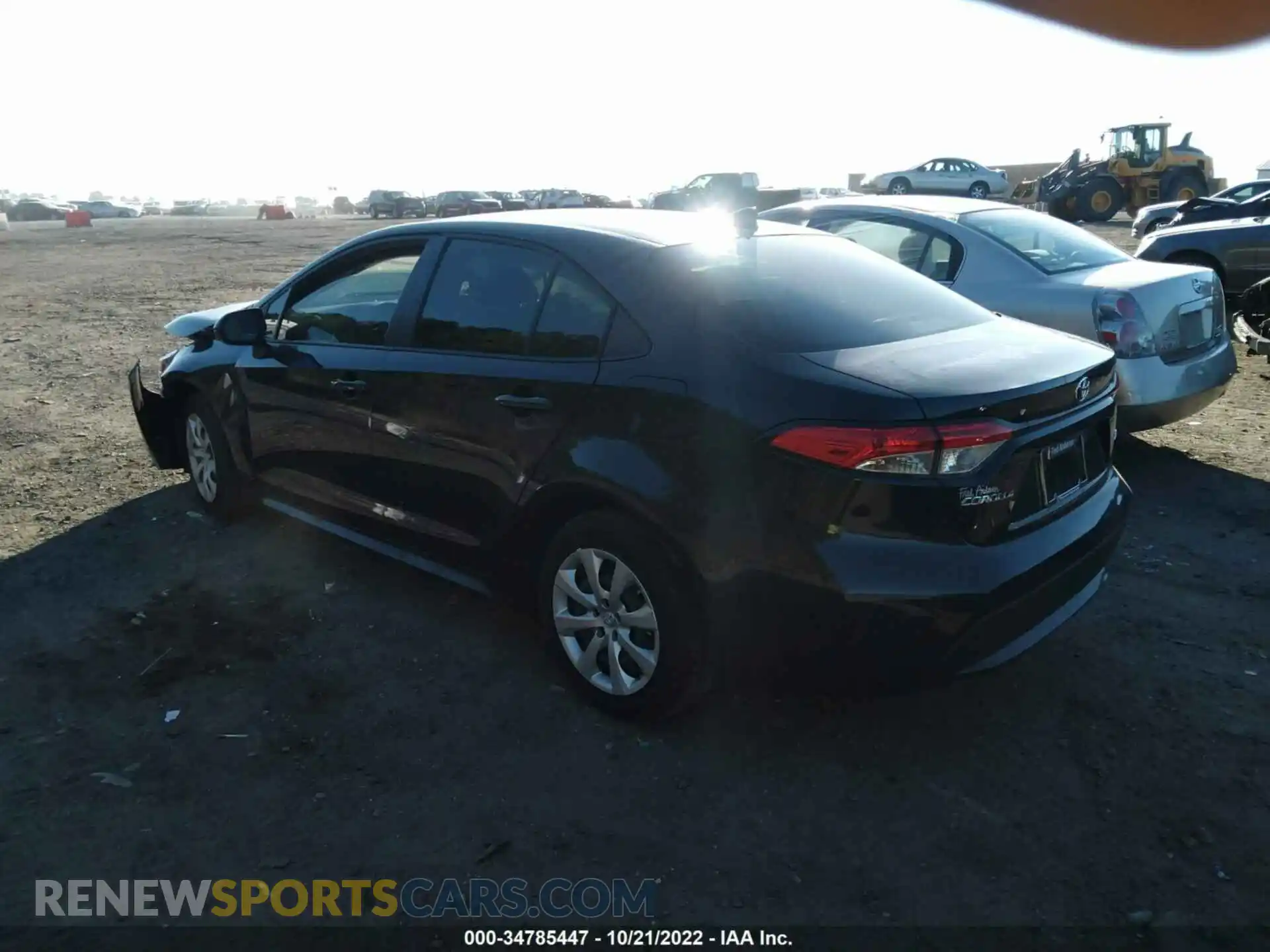 3 Photograph of a damaged car JTDEPMAE2NJ215917 TOYOTA COROLLA 2022