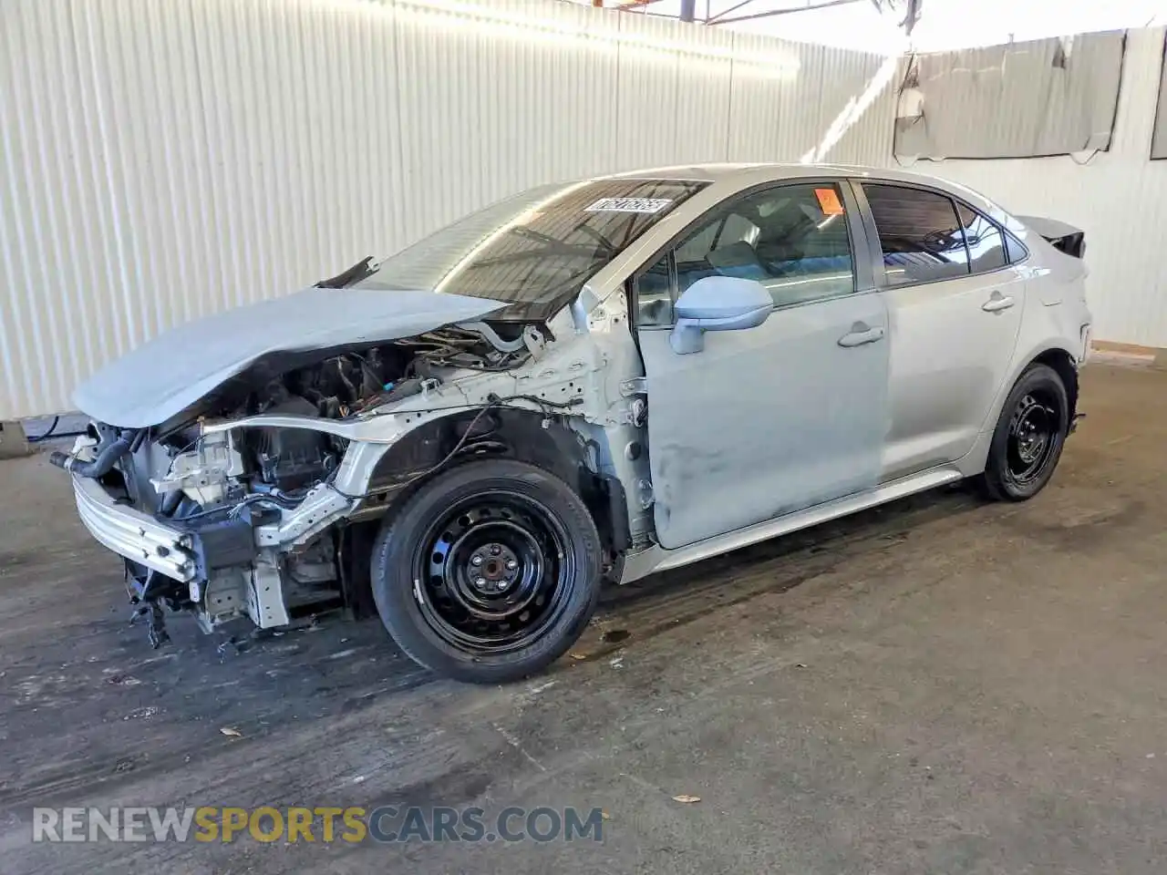 1 Photograph of a damaged car JTDEPMAE2NJ217019 TOYOTA COROLLA 2022