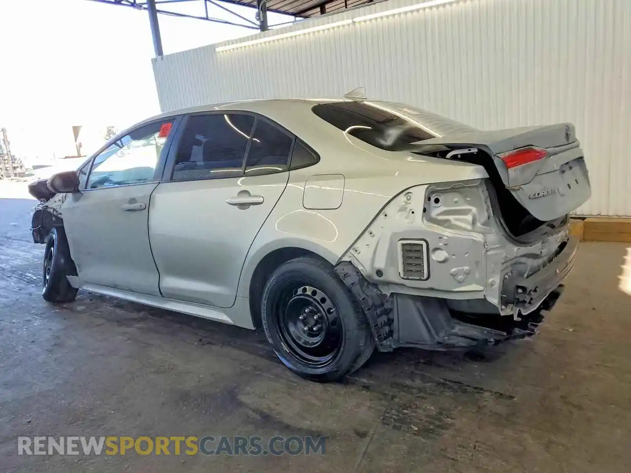 2 Photograph of a damaged car JTDEPMAE2NJ217019 TOYOTA COROLLA 2022