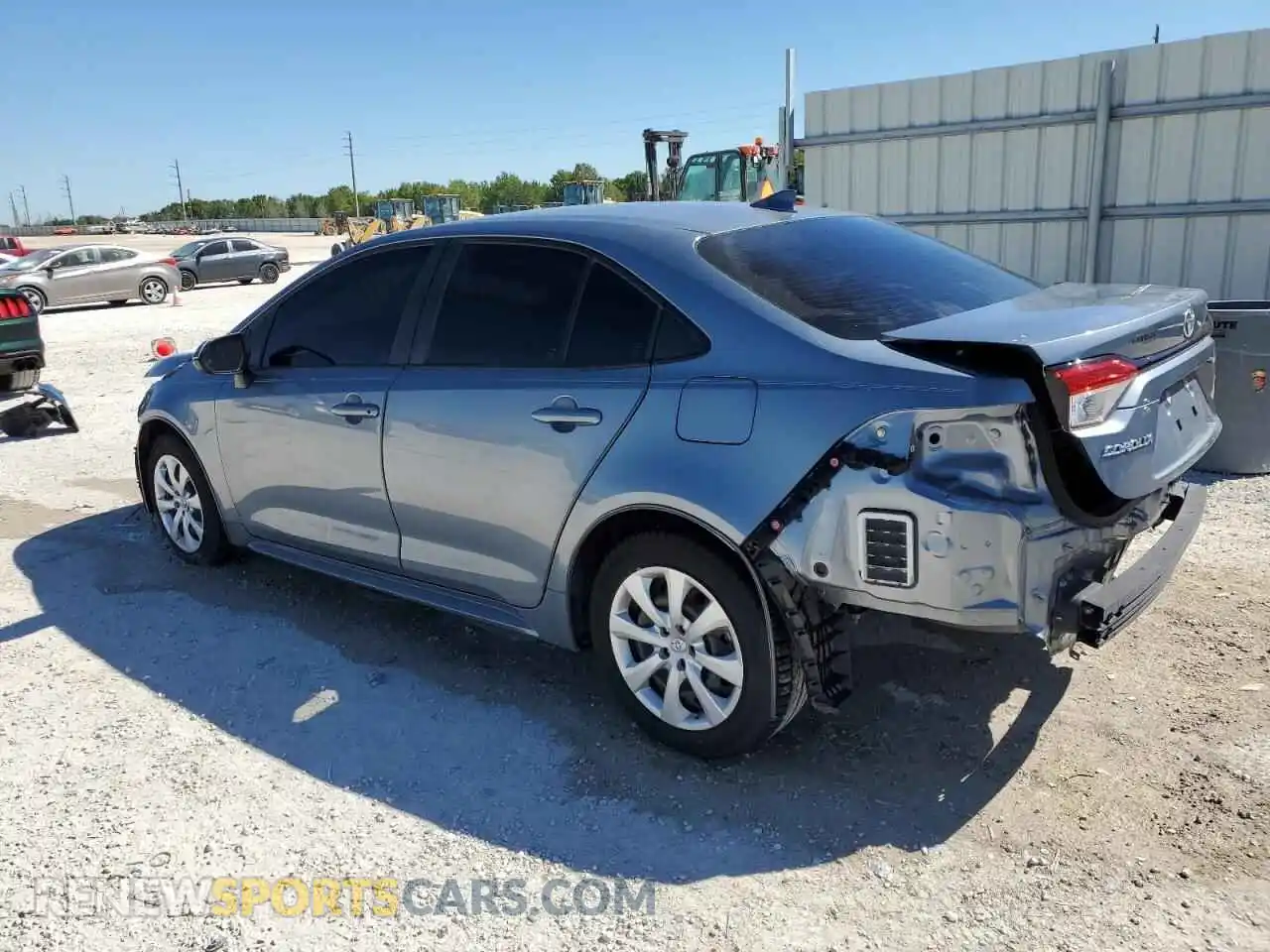 2 Photograph of a damaged car JTDEPMAE2NJ219059 TOYOTA COROLLA 2022