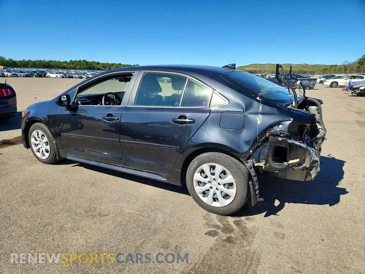 2 Фотография поврежденного автомобиля JTDEPMAE2NJ220227 TOYOTA COROLLA 2022